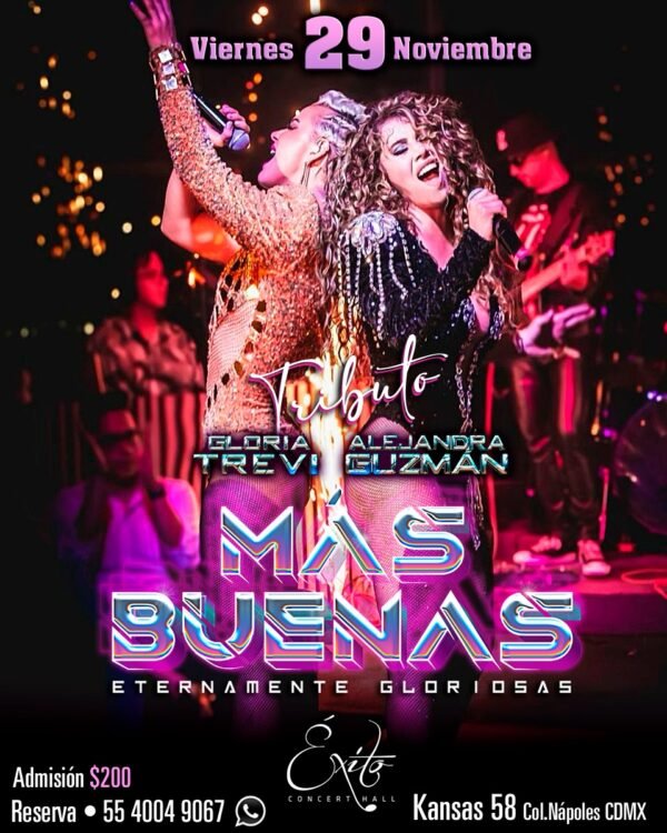 Evento 29 de Noviembre Eternamente Gloriosas